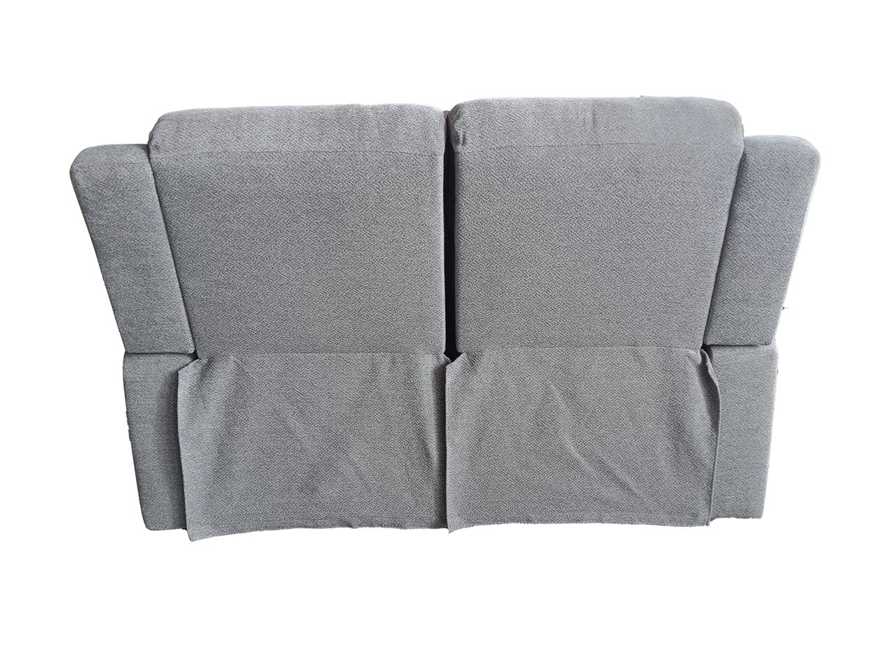 Set canapele relax electrice pentru living, 3+2+1 locuri, cu reglare prin buton pentru pozitie confortabila, suporturi pentru picioare ajustabile, port de incarcare lateral si tapiterie chenille, gri deschis - imagine 12