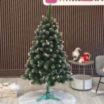Brad artificial Christmas Deluxe by Sersimo, Crystal nins cu merisoare, 2D, 150cm