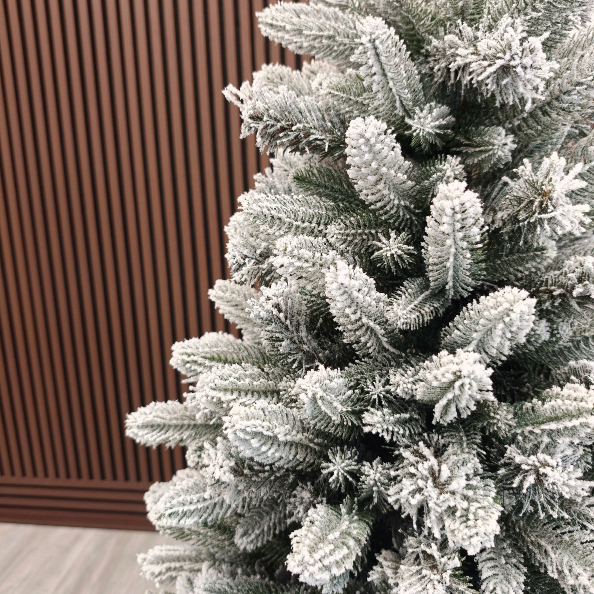 Brad artificial Christmas Deluxe by Sersimo, Global nins, mix 2D+3D, 150cm - imagine 5