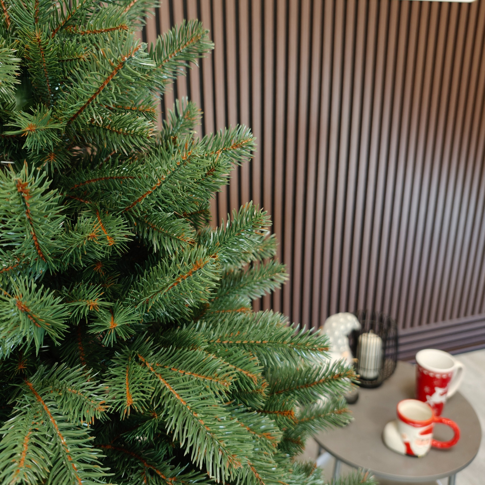 Brad artificial Christmas Deluxe by Sersimo, Kovalivska verde, 3D, 150cm - imagine 6