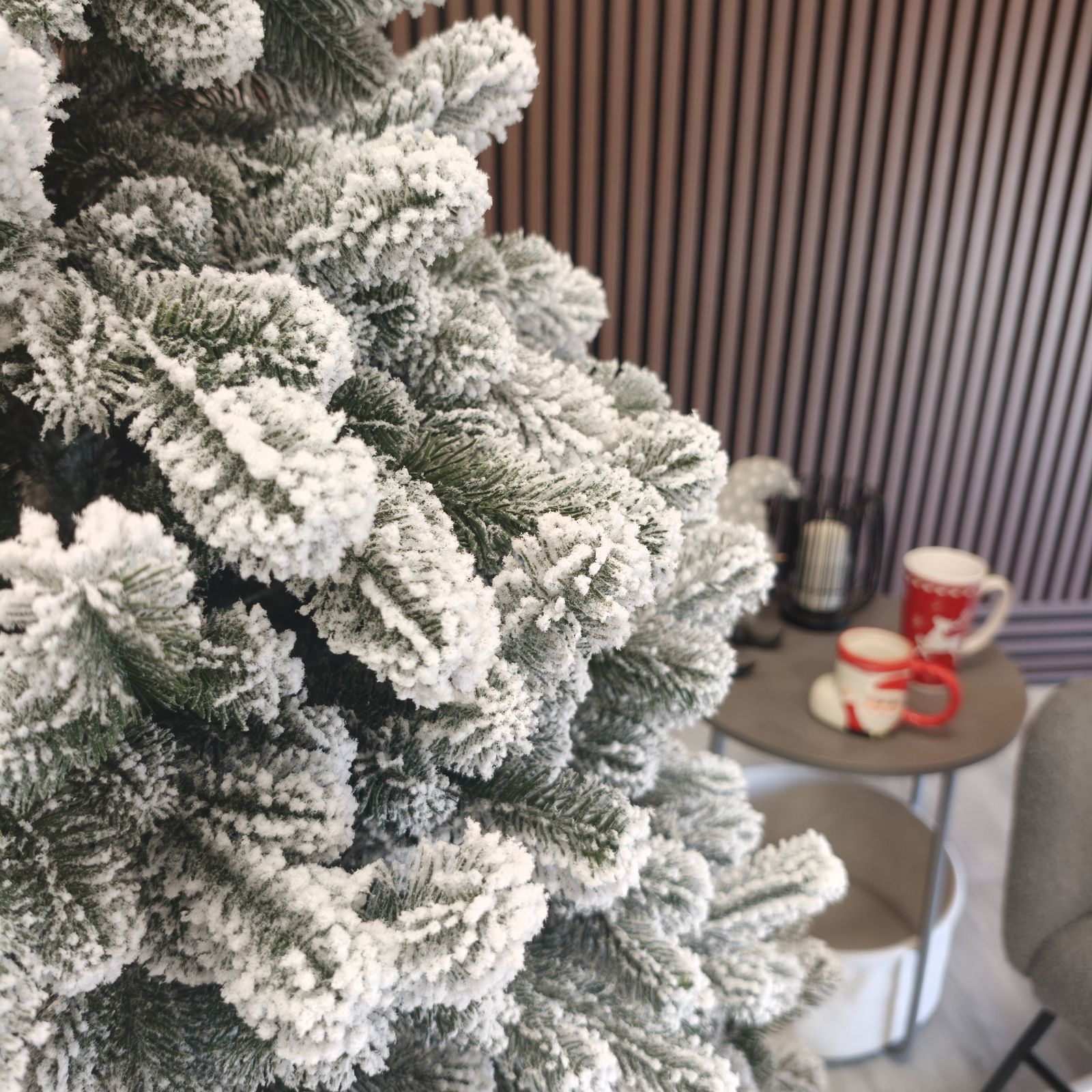Brad artificial Christmas Deluxe by Sersimo, Kovalivska nins, 3D, 150cm - imagine 9