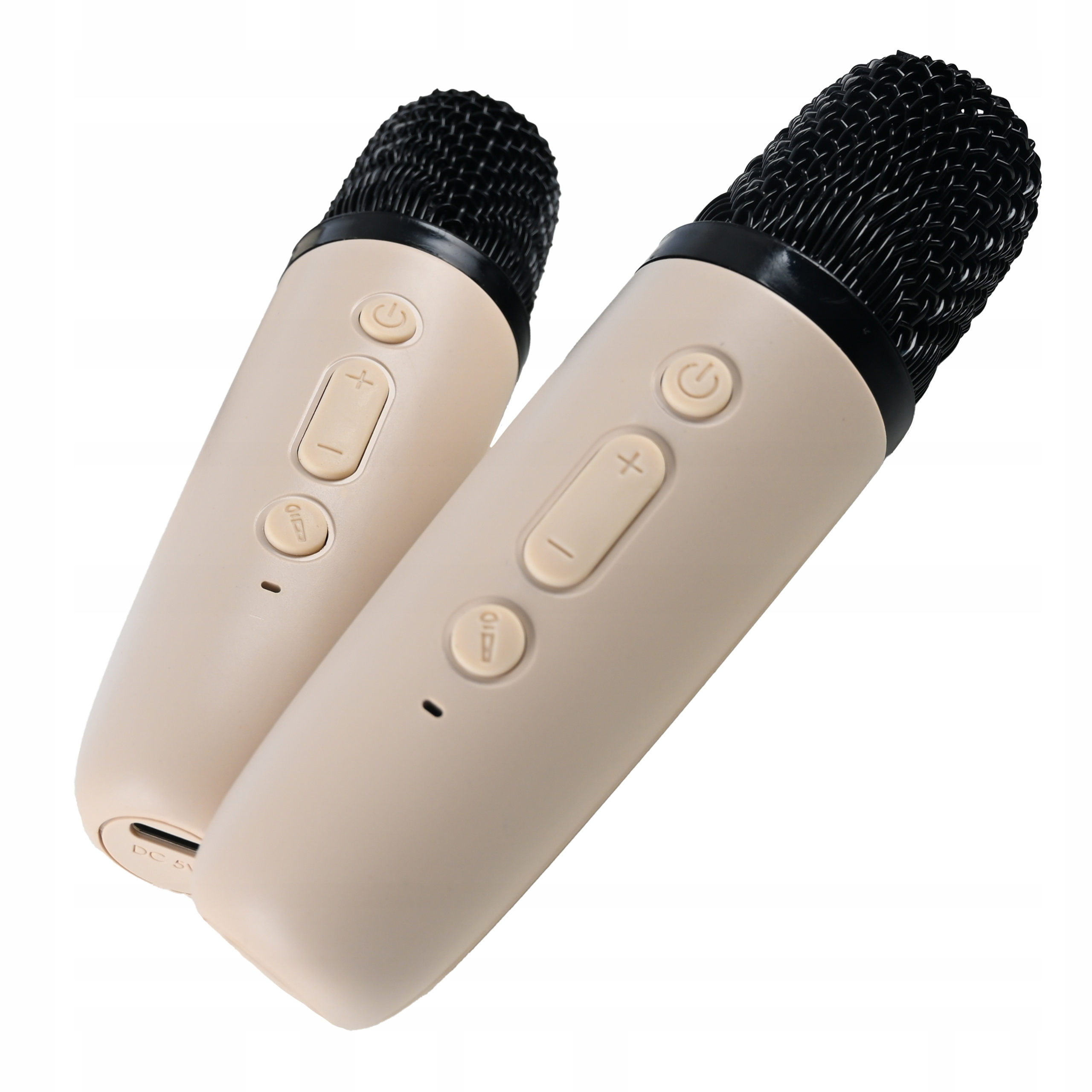 Set karaoke wireless cu 2 microfoane pentru duet si boxa Bluetooth portabila de 6 W, card TF si AUX, acumulator reincarcabil 800 mAh, design compact pentru petreceri si distractie acasa, ideal pentru copii si adulti - imagine 6