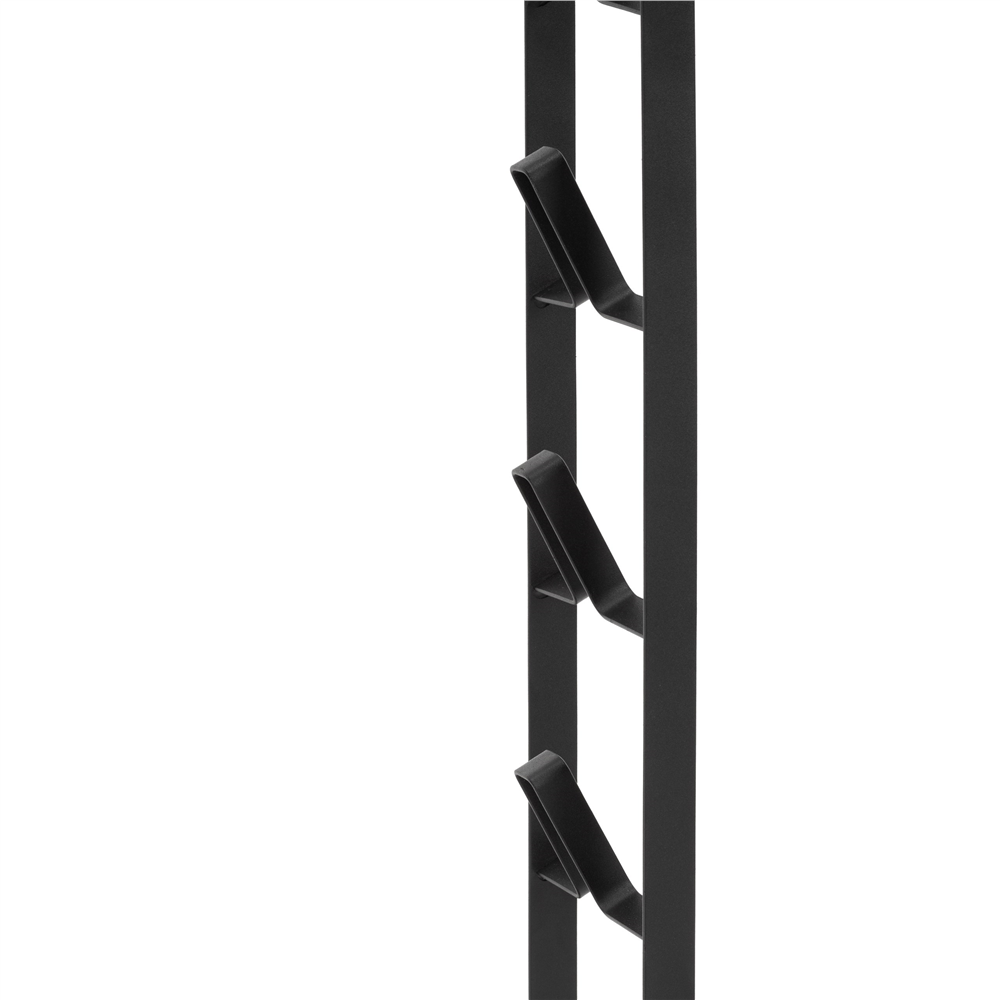 Suport universal pentru aspirator vertical si accesorii, structura metalica din otel, montaj independent pe podea fara gaurirea peretelui, design compact pentru depozitarea aspiratorului, 28x22x127 cm, negru - imagine 23