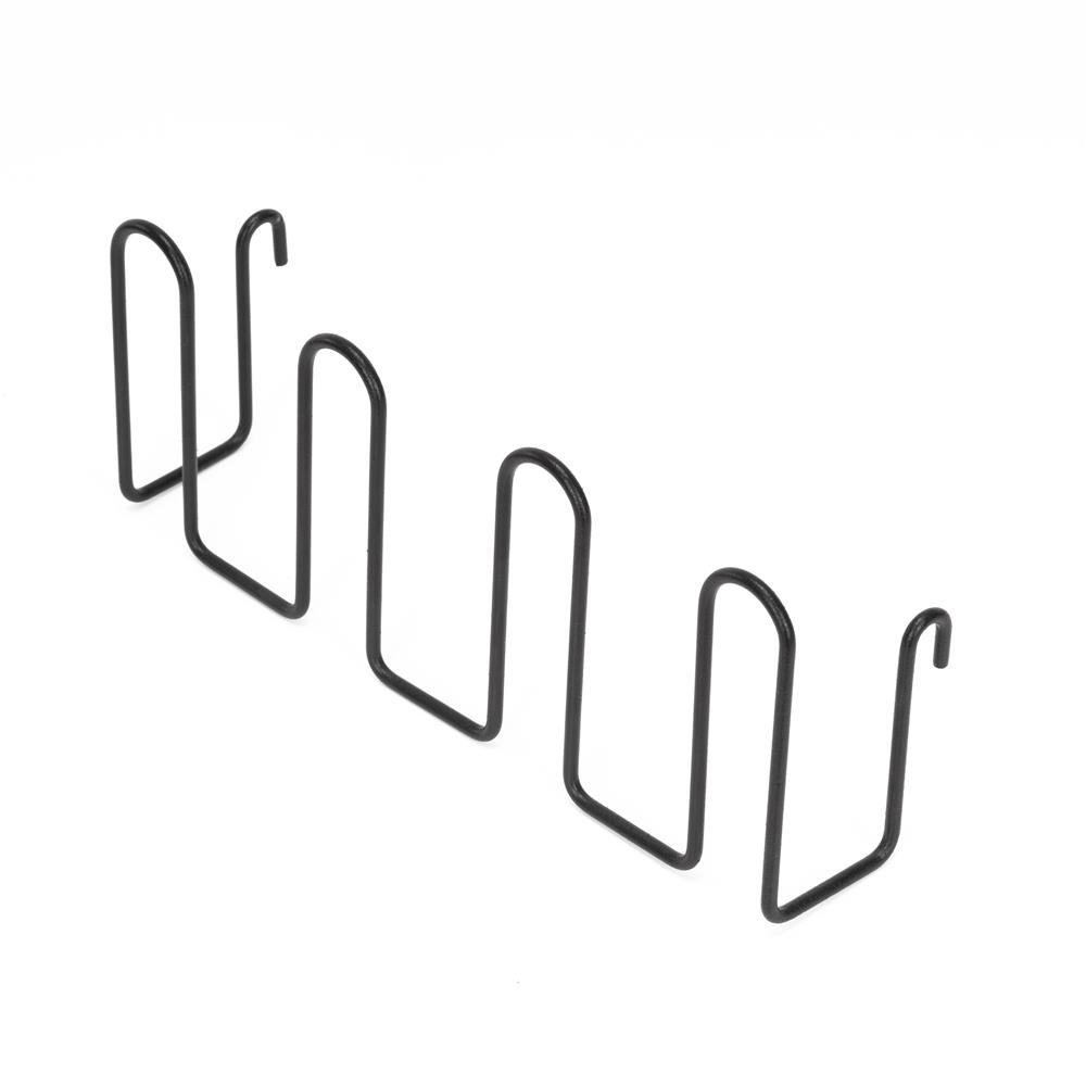 Uscator de vase cu 2 niveluri pentru farfurii, pahare si tacamuri, sistem de scurgere a apei rotativ cu evacuare reglabila, tava de colectare a apei, structura metalica, 42x30x31 cm, negru - imagine 5
