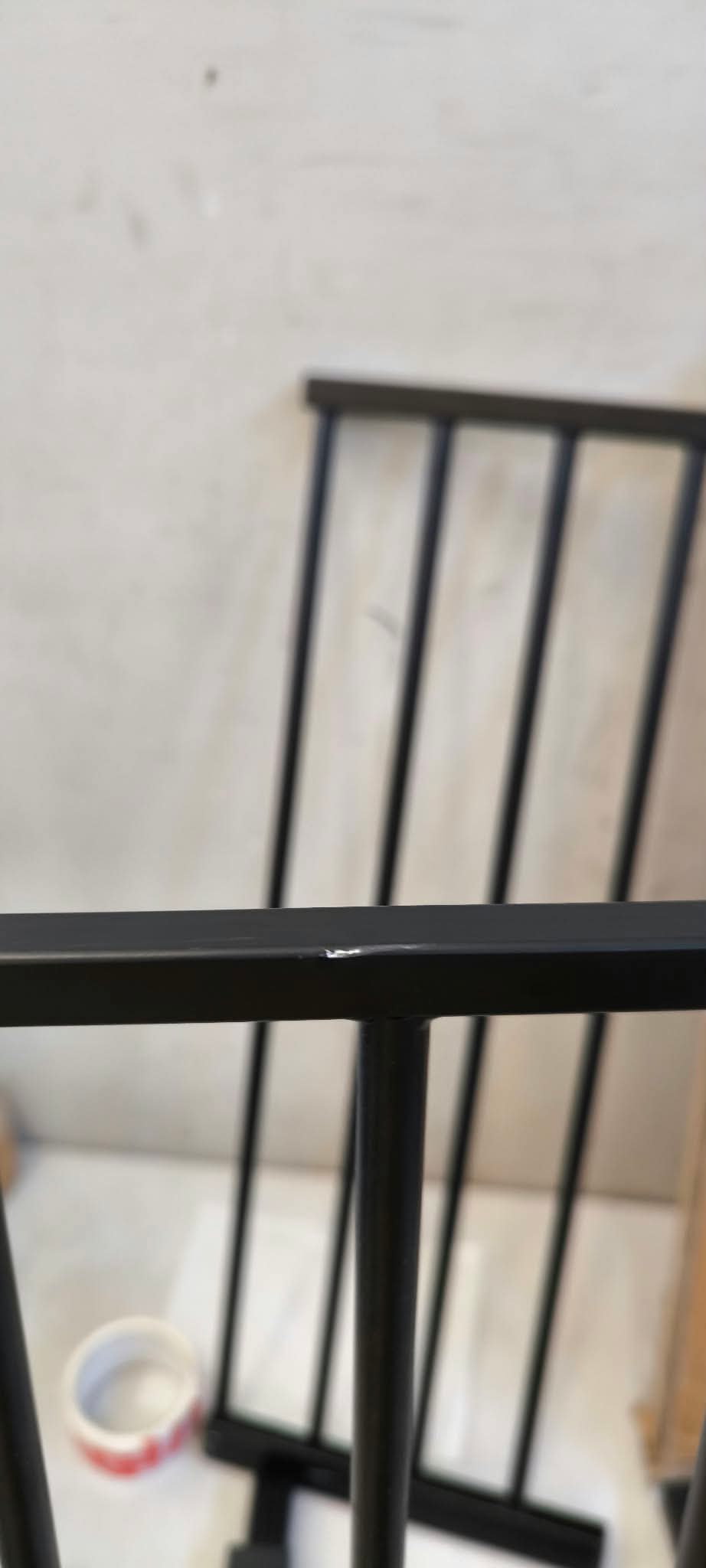 RESIGILAT: Poarta de siguranta Safety Gate pentru scari, ajustabila 110-117 cm, din otel, neagra - imagine 6